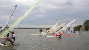 Regaty Windsurfingowe w Łące